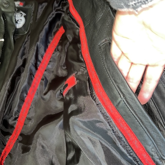 Highway One Leather Riding Coat Size Large - Picture 6 of 16